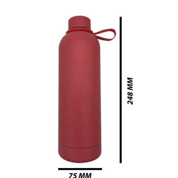 Double Wall Stainless Steel Engraving Luxury 750ml Water Bottle - Image 30