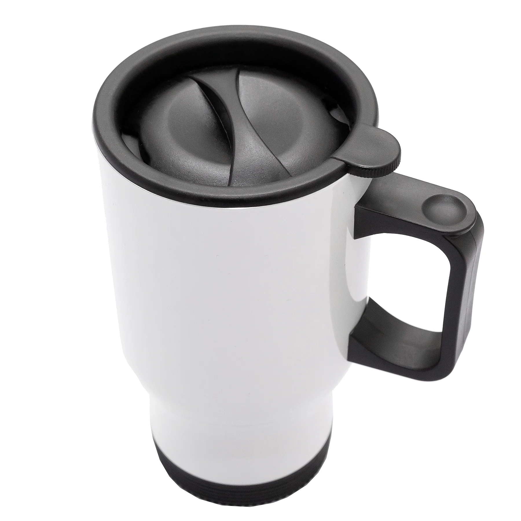 Personalised Double wall Stainless Steel travel mug (White) - Image 8