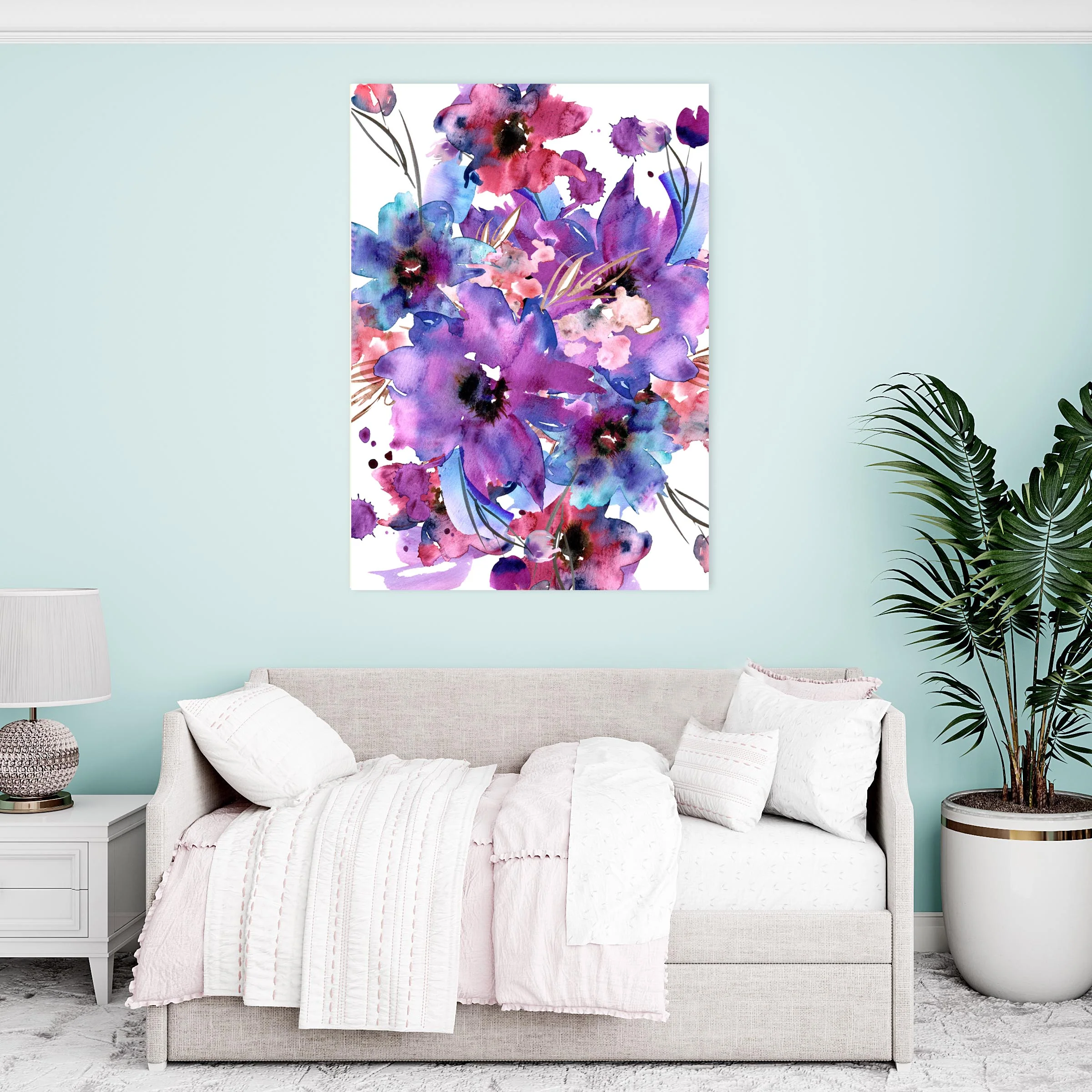 Flower Arrangement Wall Art (1)
