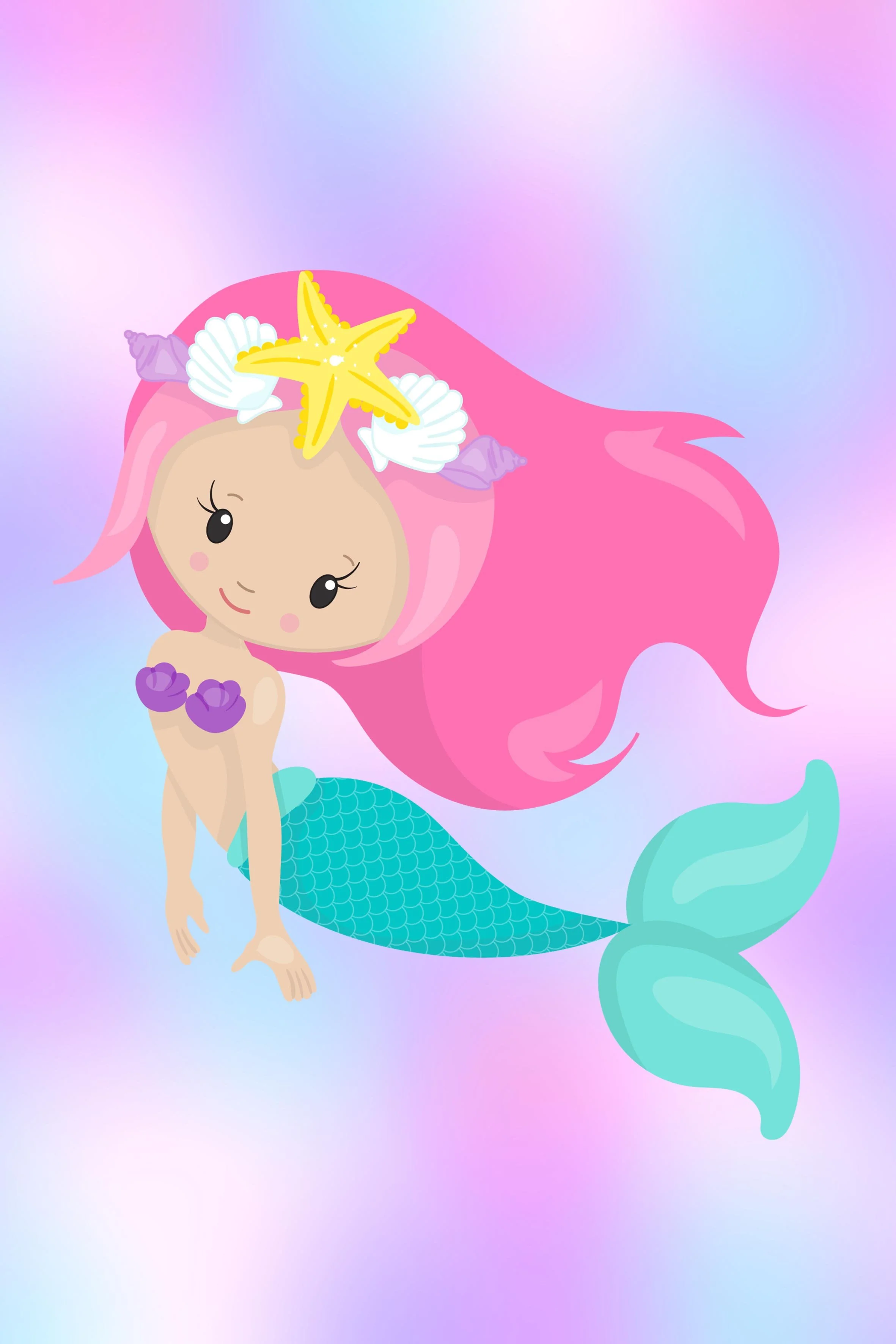 Girls: Set of 3 - Dream Big little Mermaid - Image 4