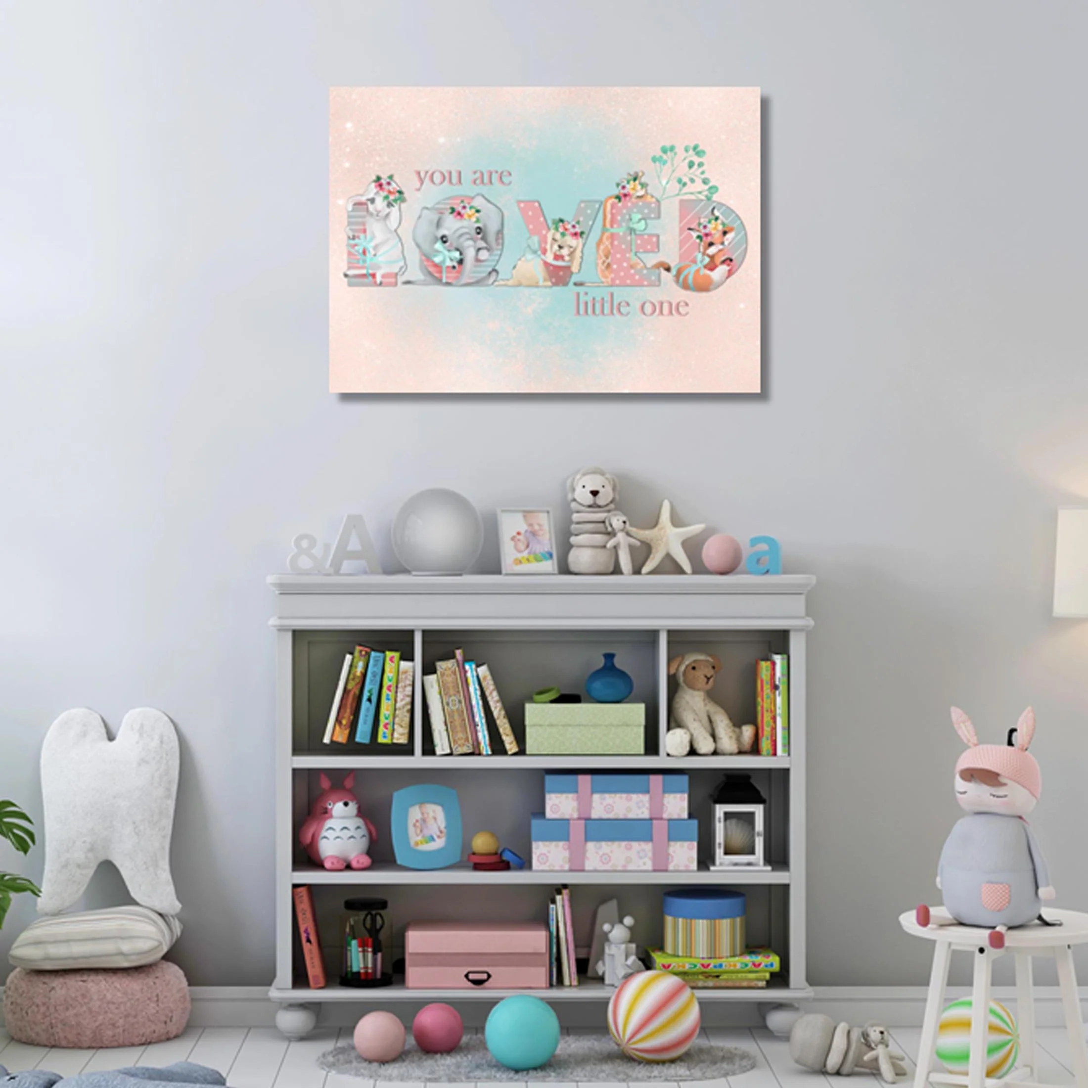 Girls: Set of 1 - You are loved little one - Image 3