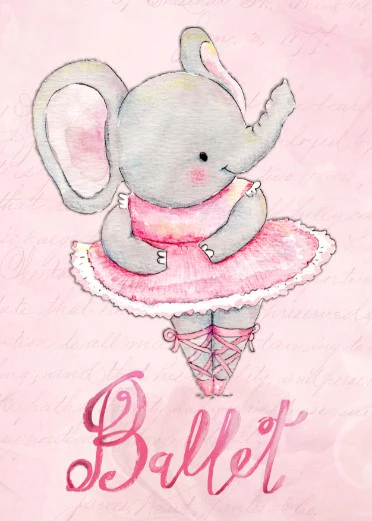 Girls: Set of 3 - Ballet Animals - Image 3