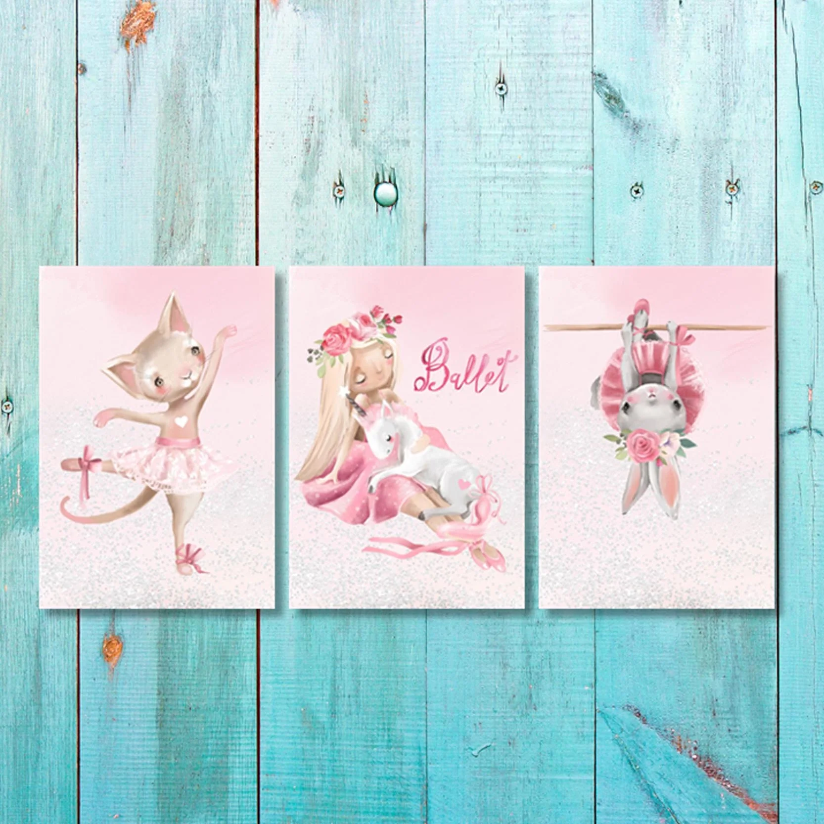 Girls: Set of 3 - Ballet Dancers