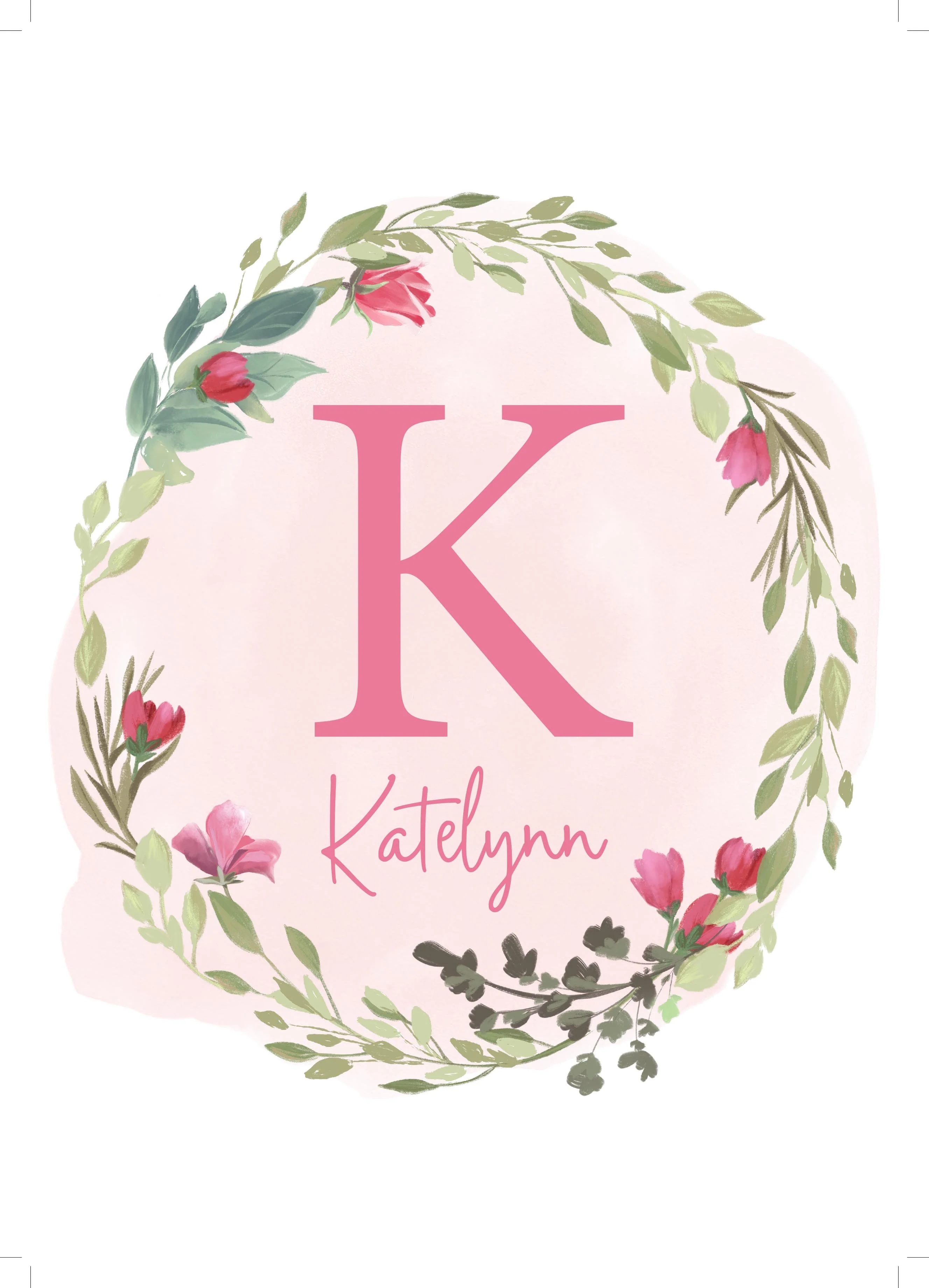 Girls: Set of 3 - Floral Flamingo - Image 3