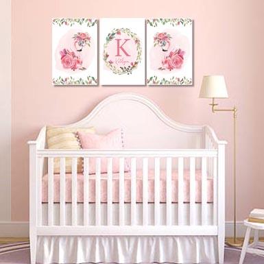 Girls: Set of 3 - Floral Flamingo - Image 5
