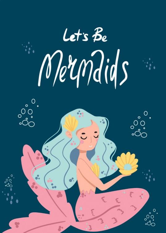 Girls: Set of 3 - Lets-Be-Mermaids (1) - Image 2