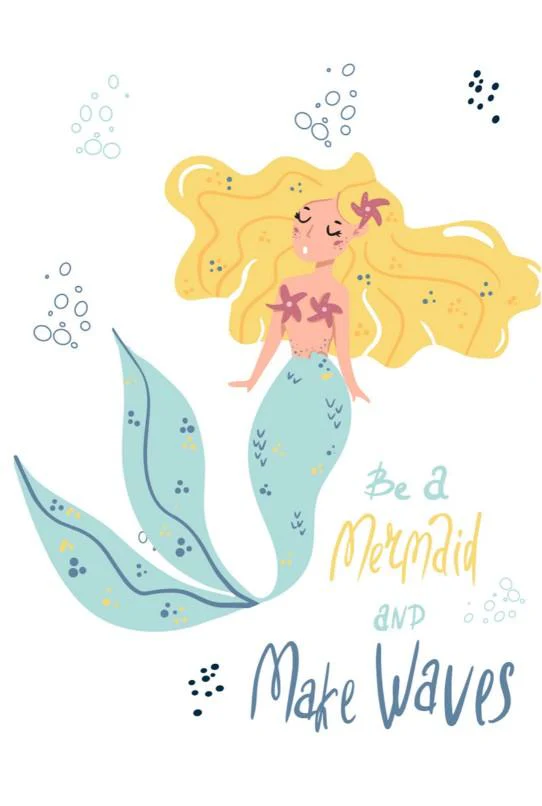 Girls: Set of 3 - Lets-Be-Mermaids (2) - Image 3