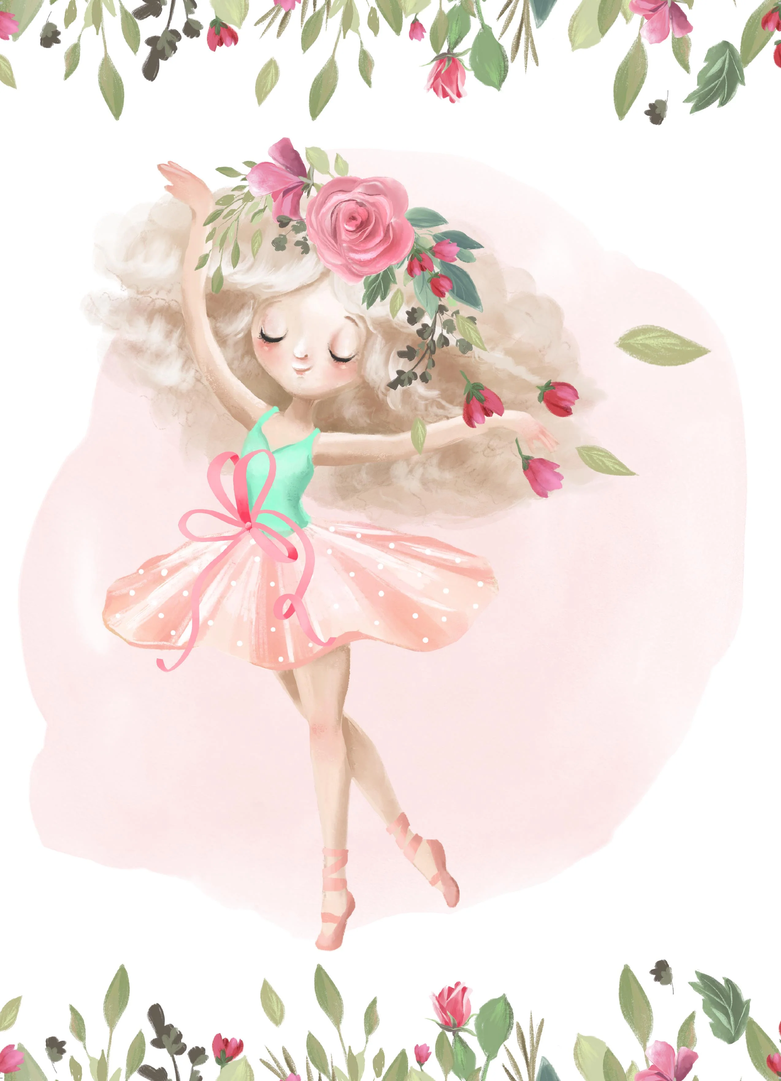 Girls: Set of 3 - Little Ballerina - Image 2