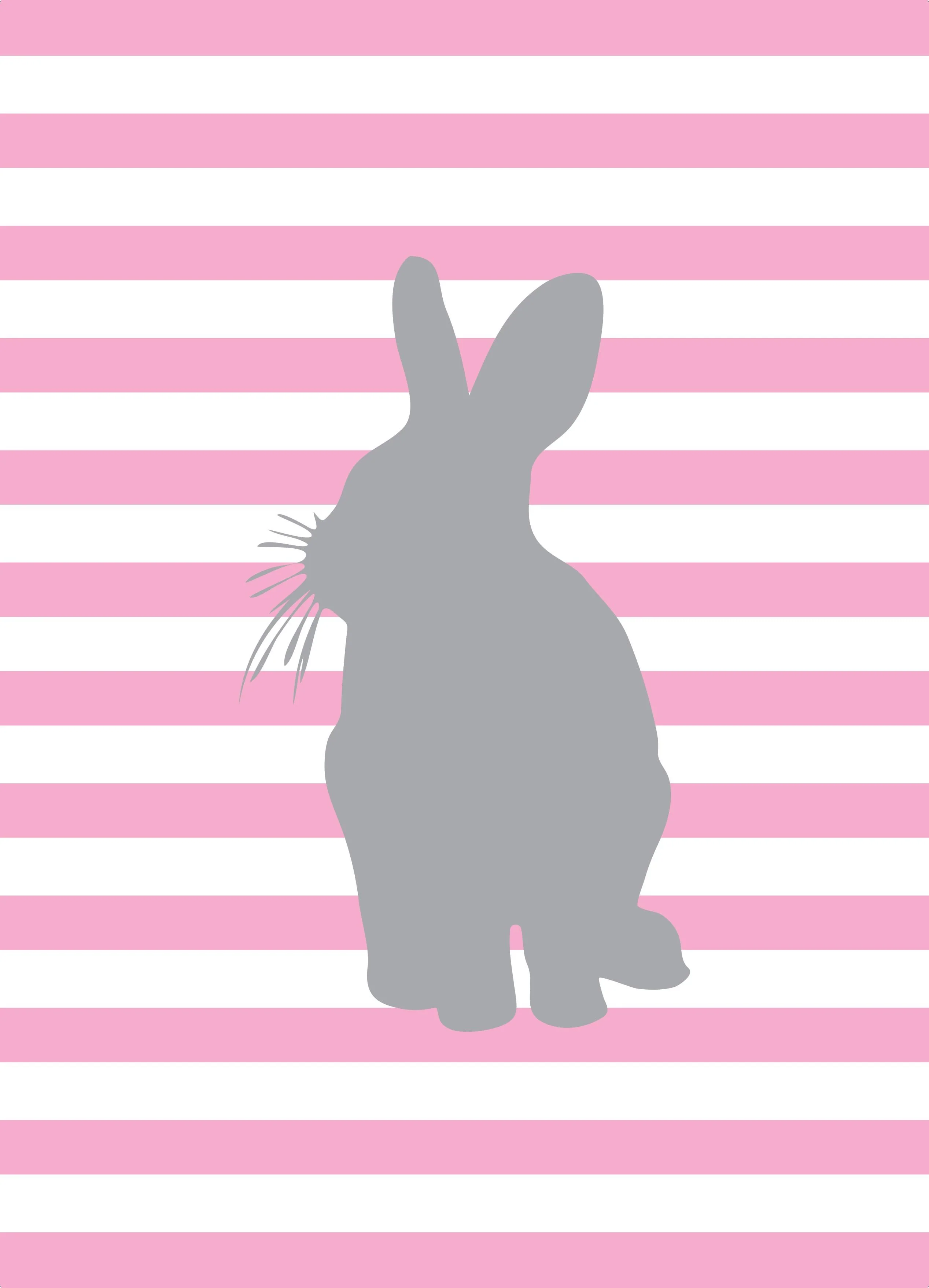 Girls: Set of 3 - Pink Rabbits - Image 4