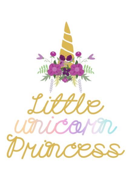 Girls: Set of 3 - Sweet Dreams Little Unicorn Princess - Image 3