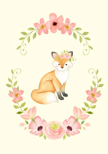Girls: Set of 3 - Woodland Animals (1) - Image 2