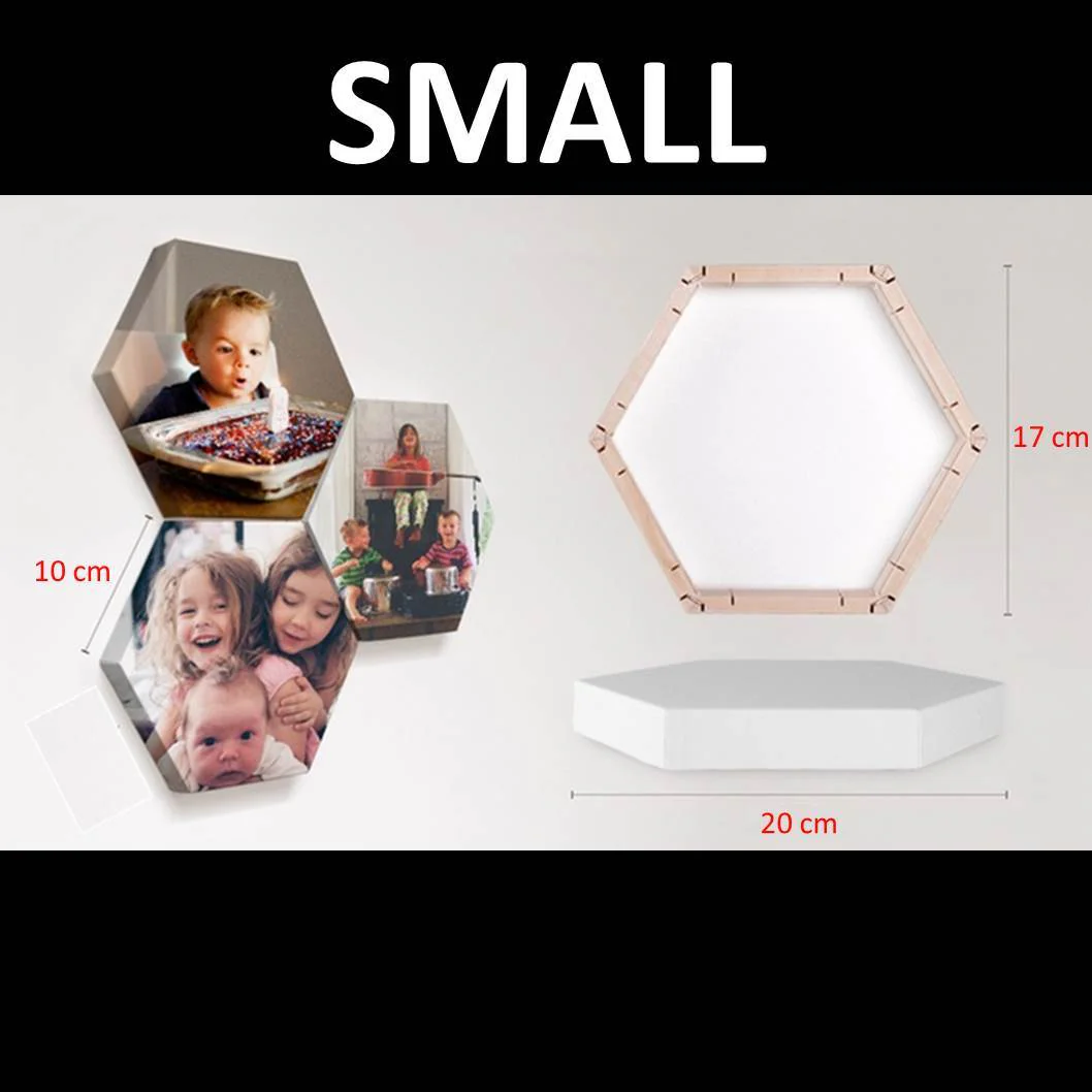 Hexagonal Canvas Prints - Honey Comb Range - Image 3
