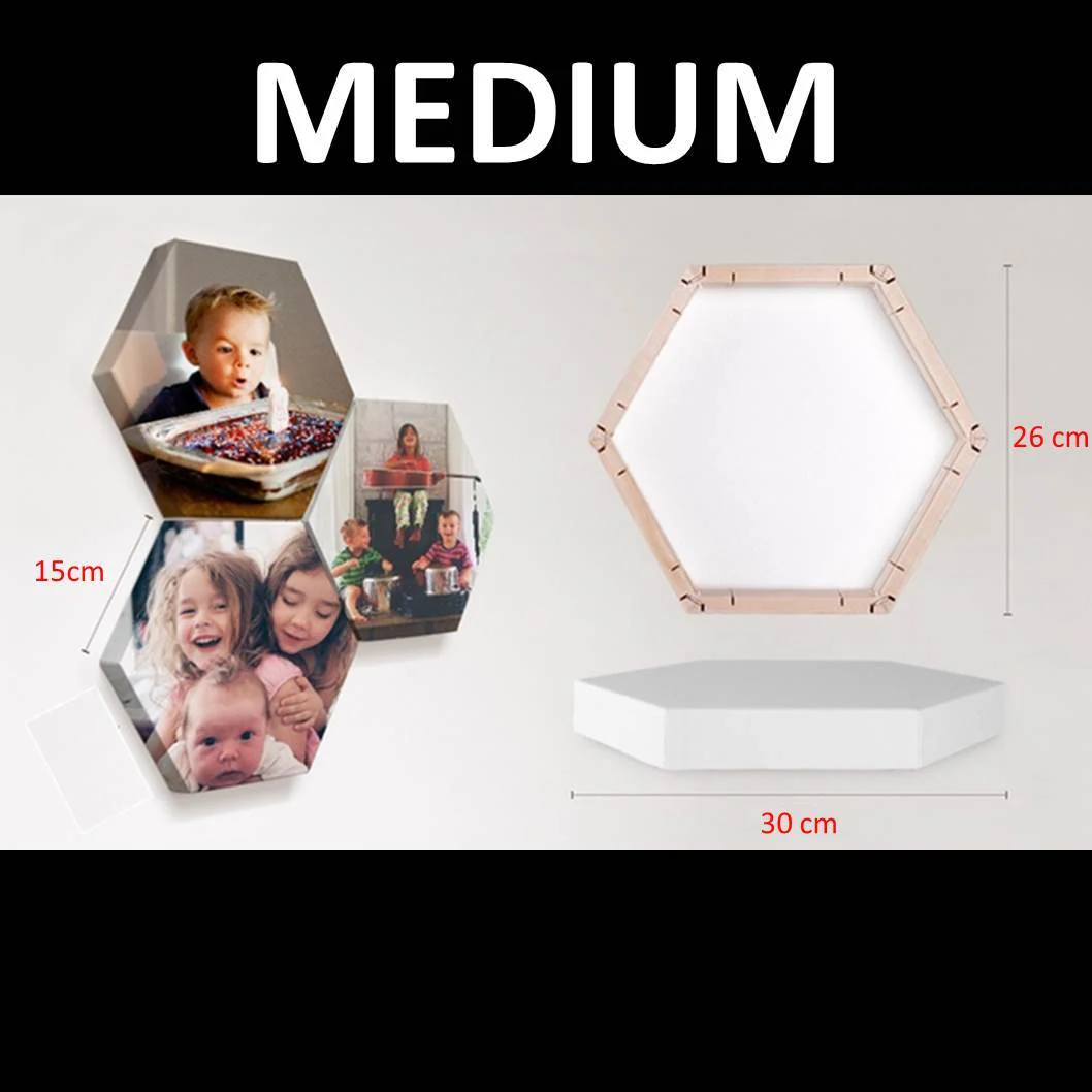 Hexagonal Canvas Prints - Honey Comb Range - Image 4