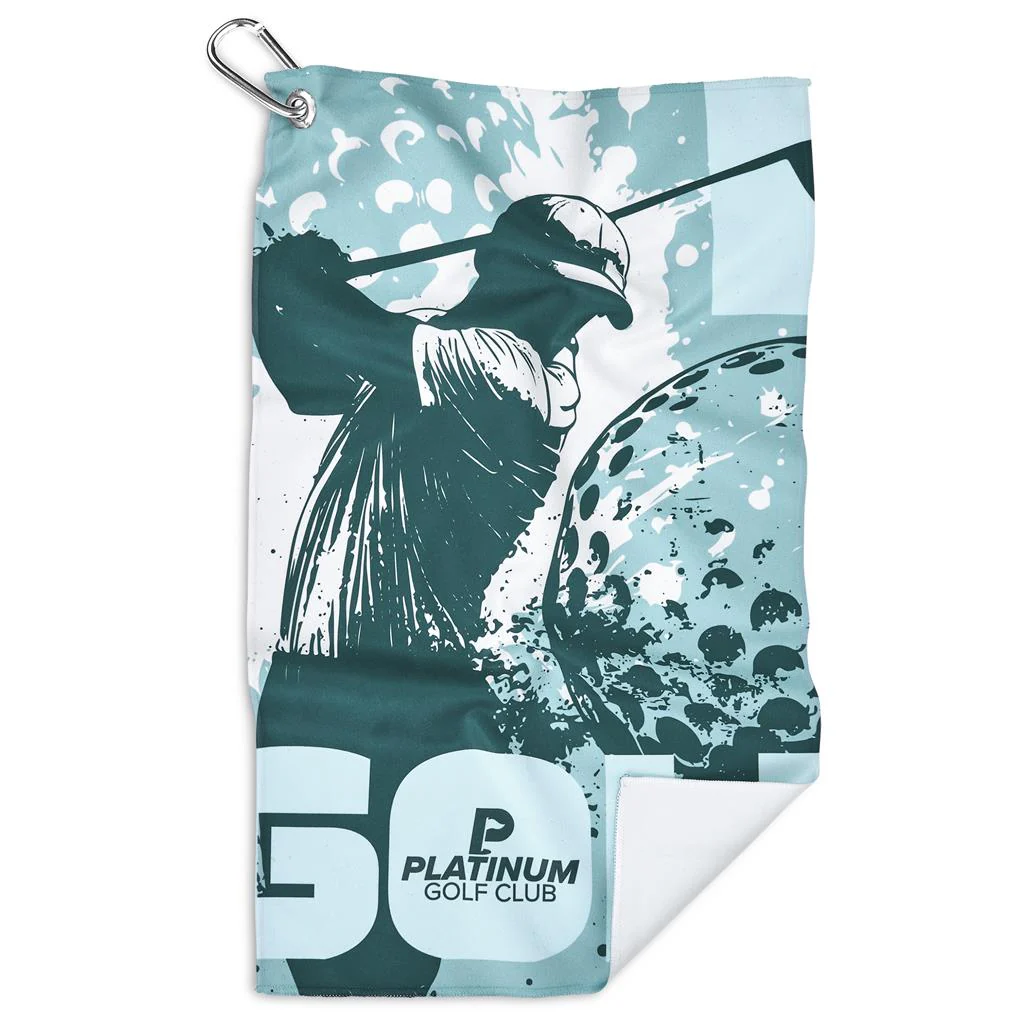 Hoppla Clubhouse Golf Towel - Single Sided Branding