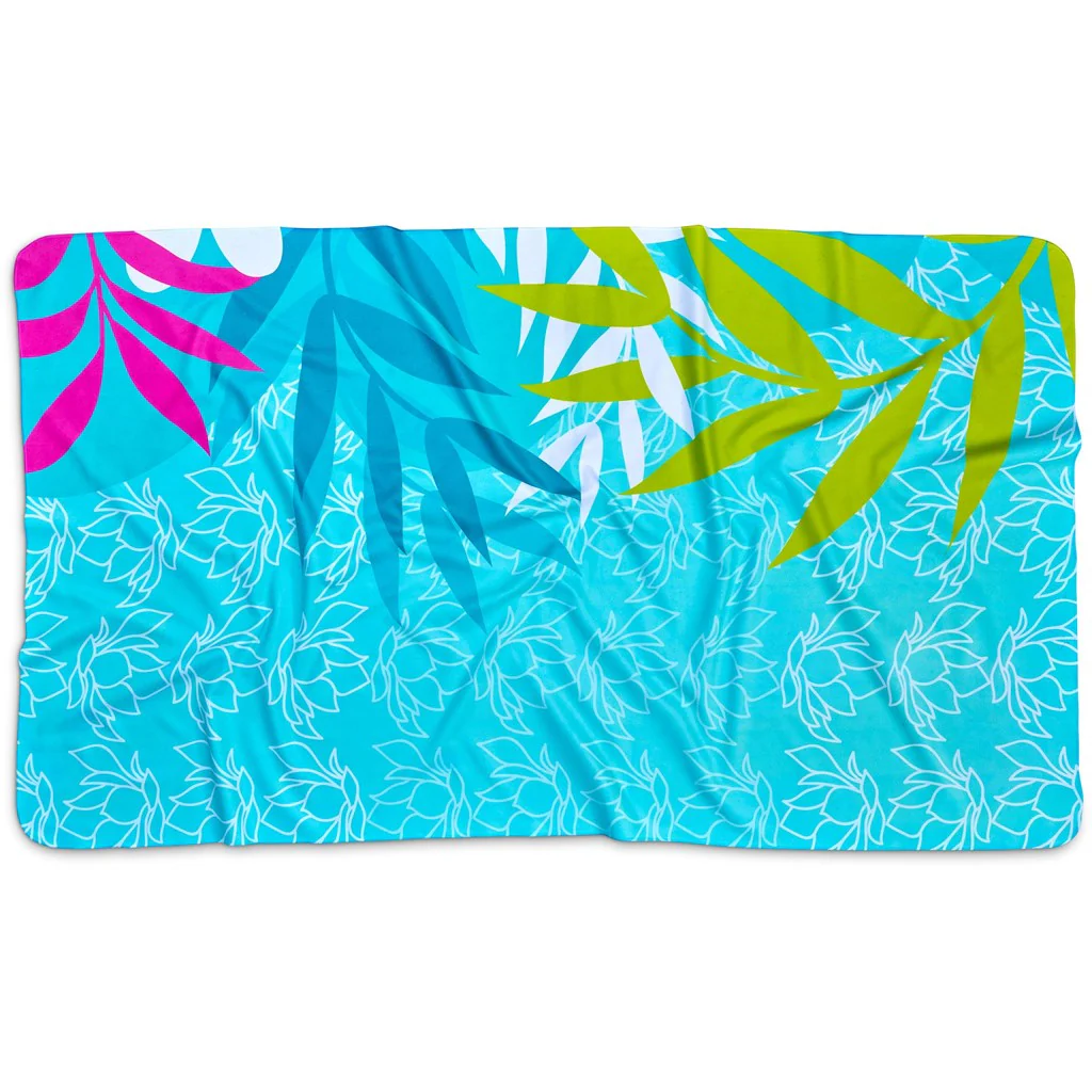 Hoppla Hula Beach Towel - Double-Sided Branding - Image 2