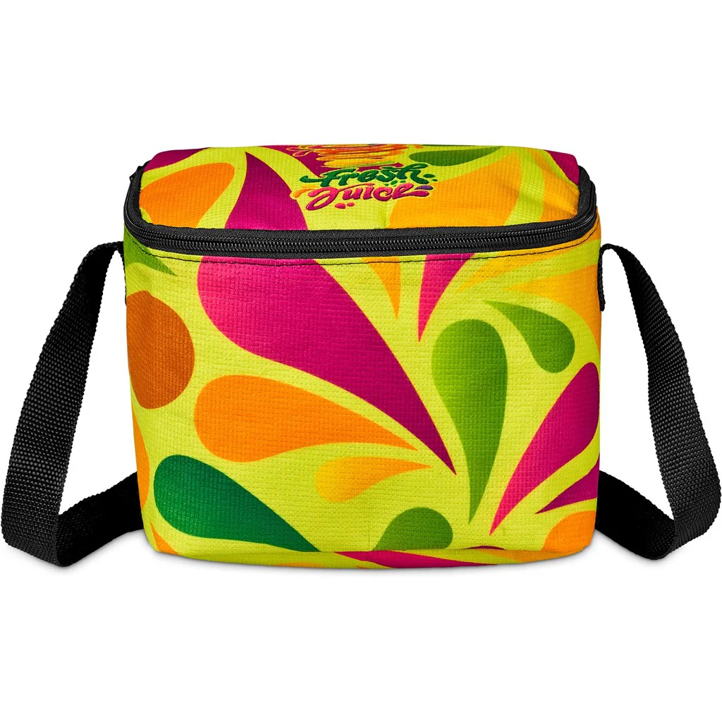 Hoppla Ontario Recycled PET Stitch-Bond 6-Can Cooler - Image 5