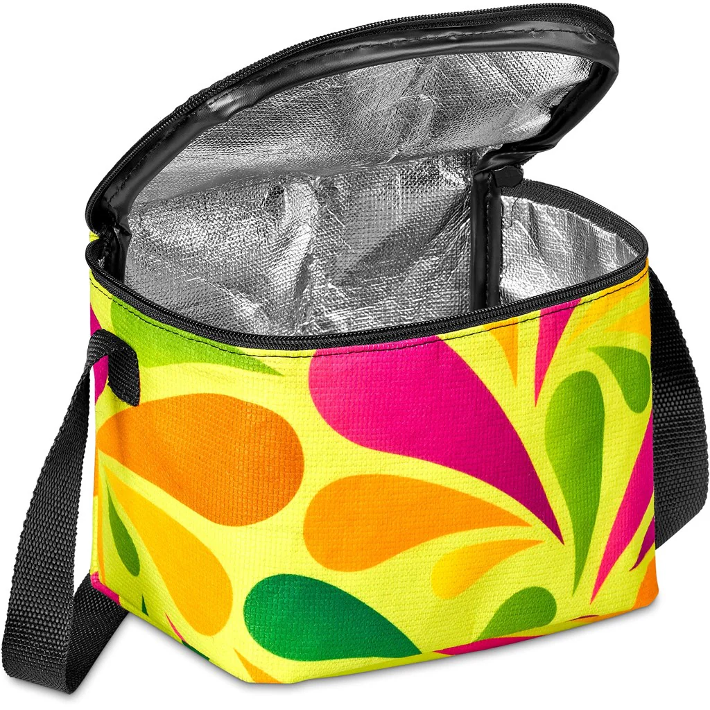 Hoppla Ontario Recycled PET Stitch-Bond 6-Can Cooler - Image 8