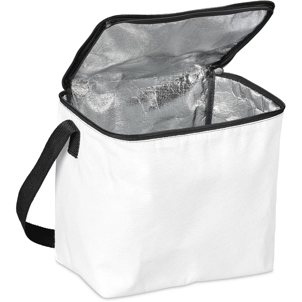 Hoppla Quebec Recycled PET Stitch-Bond 12-Can Cooler - Image 7