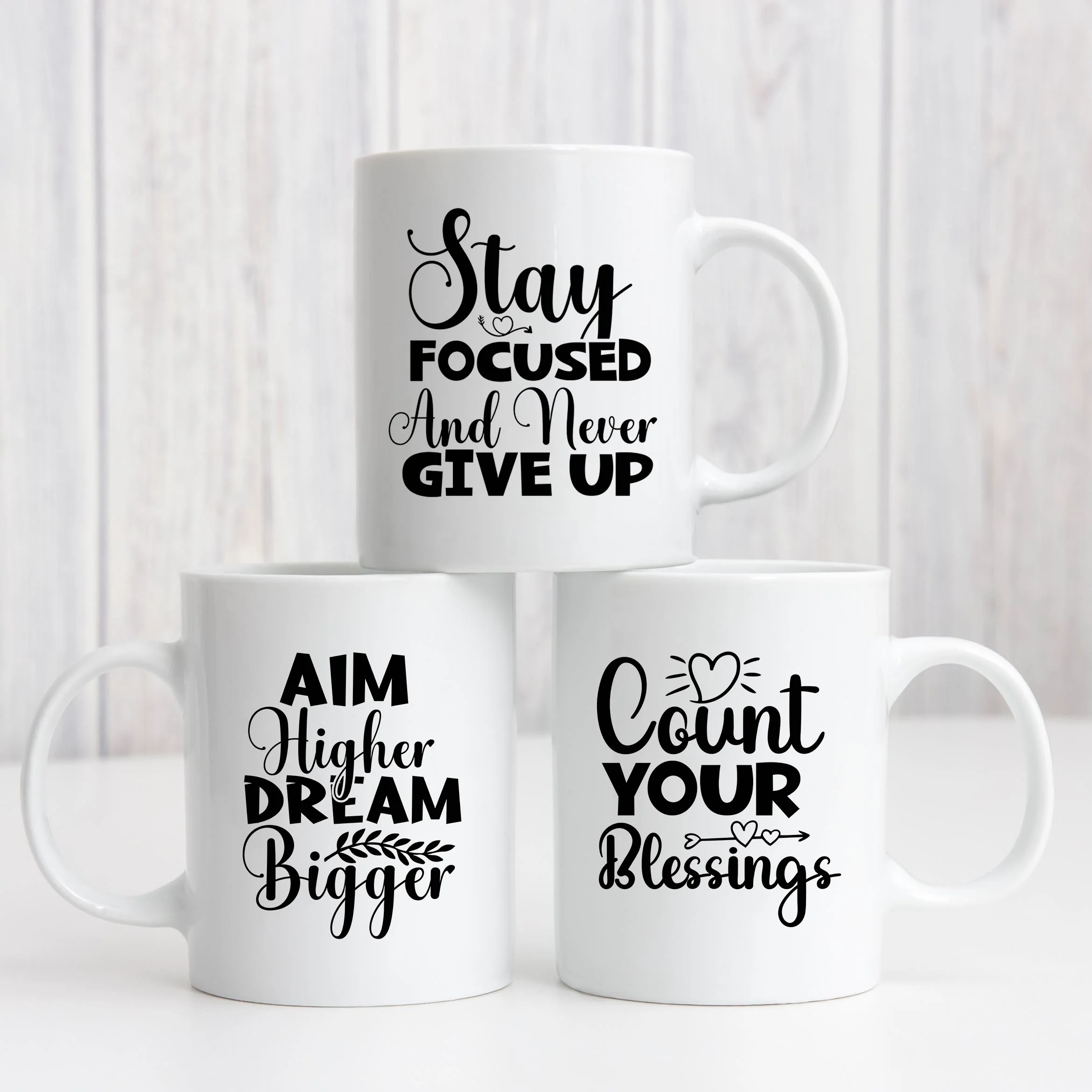 Positive Quotes Theme Coffee Mug - Image 2