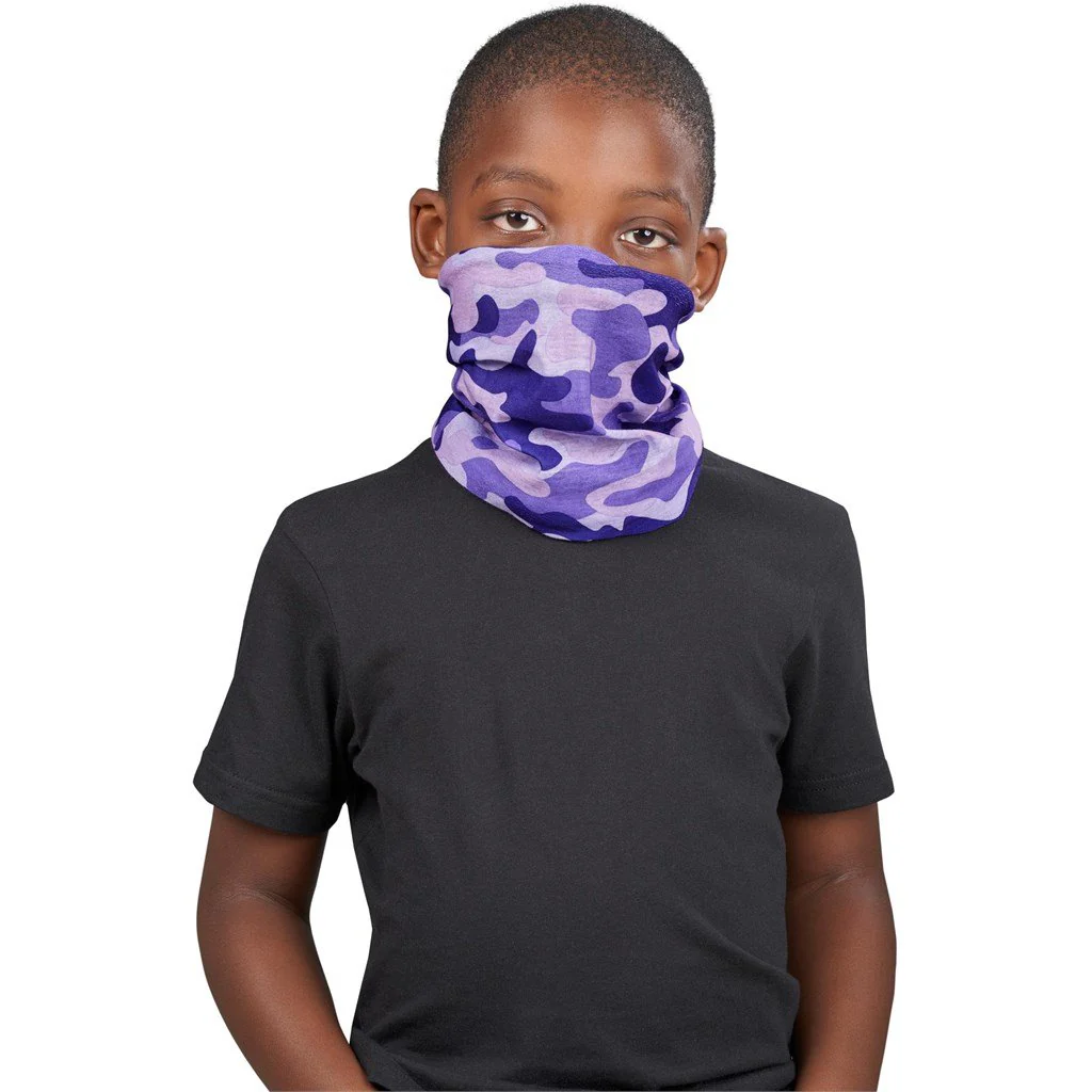 Kids Camo Flexi Tubular Bandana - Image 7