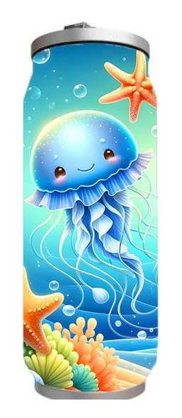 Kids - Under the Sea Design on Tumbler, Can, Flask, or Water bottle - Image 4