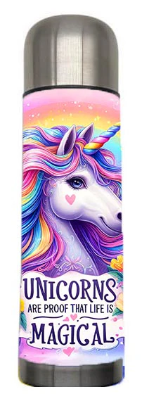 Kids - Unicorn Magic Design on Tumbler, Can, Flask, or Water bottle - Image 5