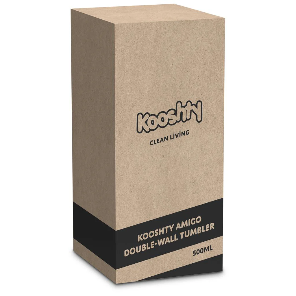 Kooshty Amigo Stainless Steel & Plastic Double-Wall Tumbler - 500ml - Image 2