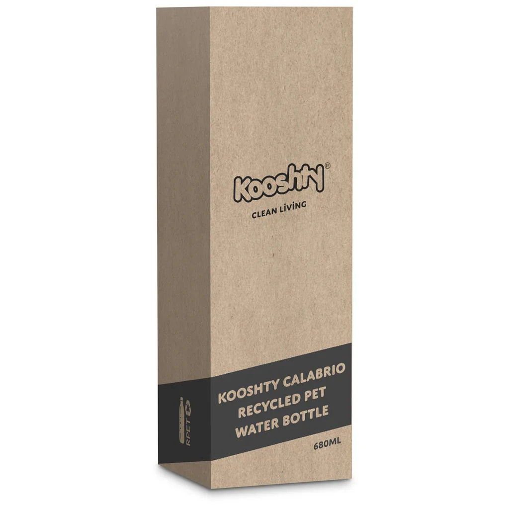 Kooshty Calabrio Recycled PET Water Bottle - 680ml - Image 3