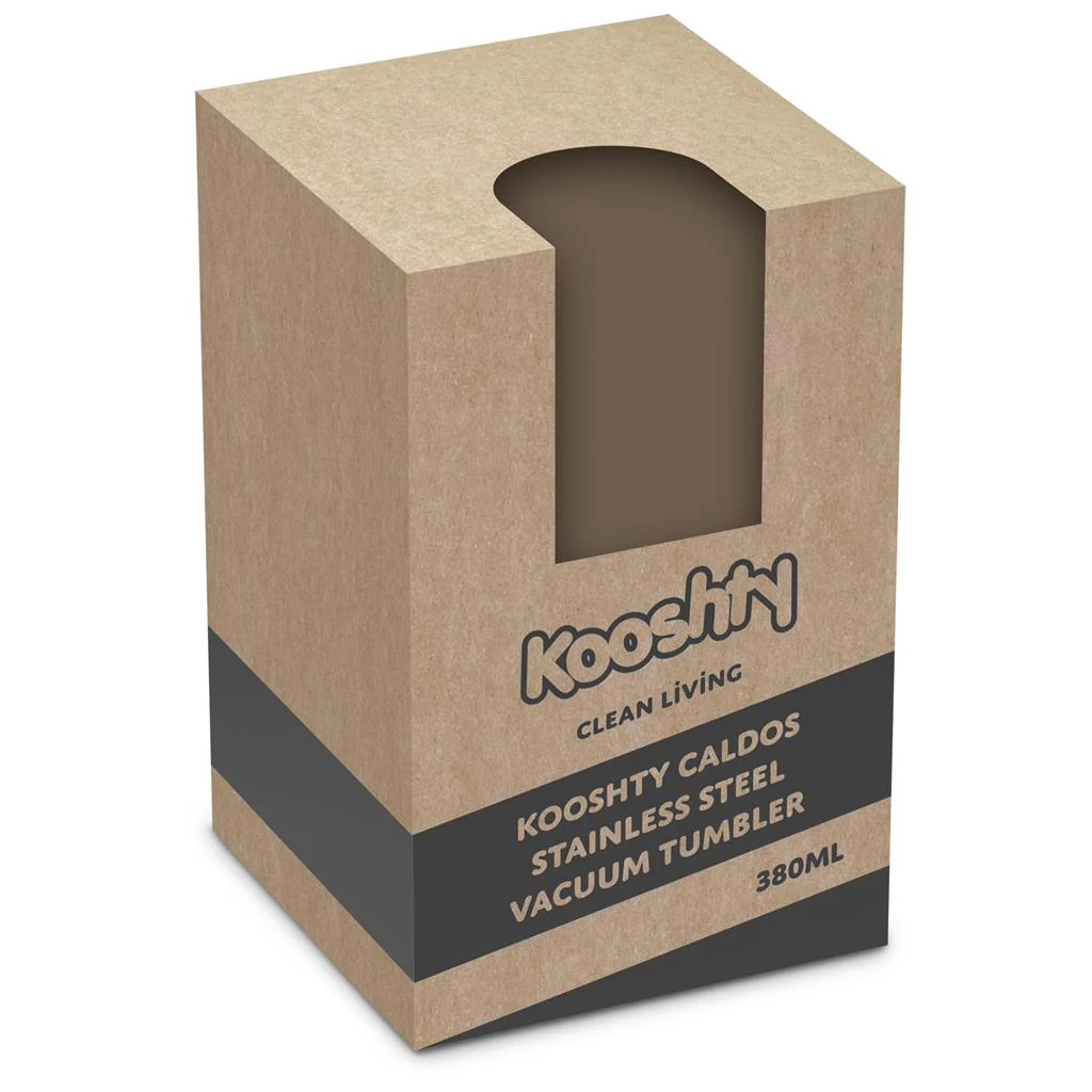 Kooshty Caldos Stainless Steel Vacuum Tumbler – 380ml - Image 3