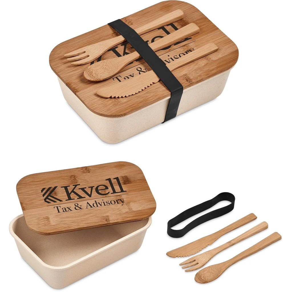 Kooshty Natura Plus Bamboo Fibre Lunch Box Set - Image 14