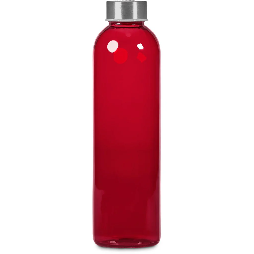 Kooshty Pura Plus Glass Water Bottle – 750ml - Red - Image 3