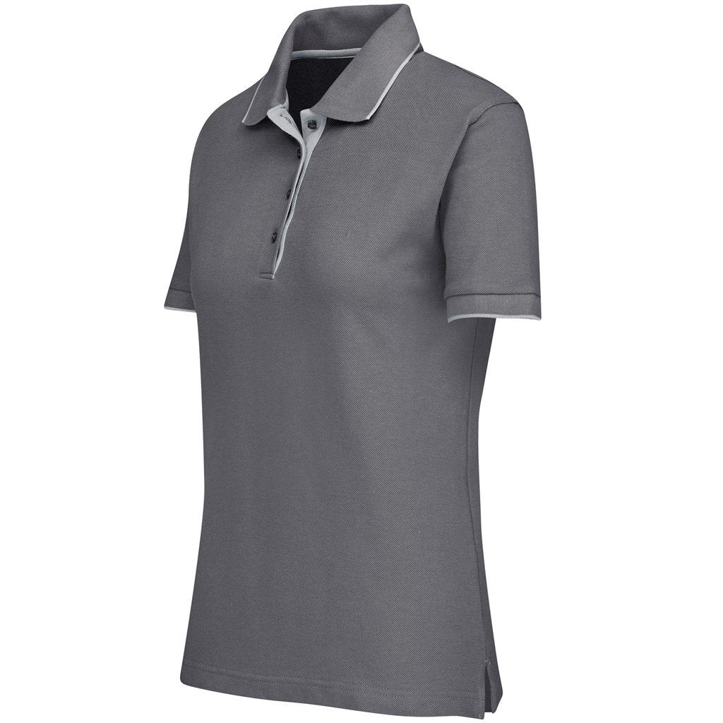 Ladies Wentworth Golf Shirt - Grey - Image 2