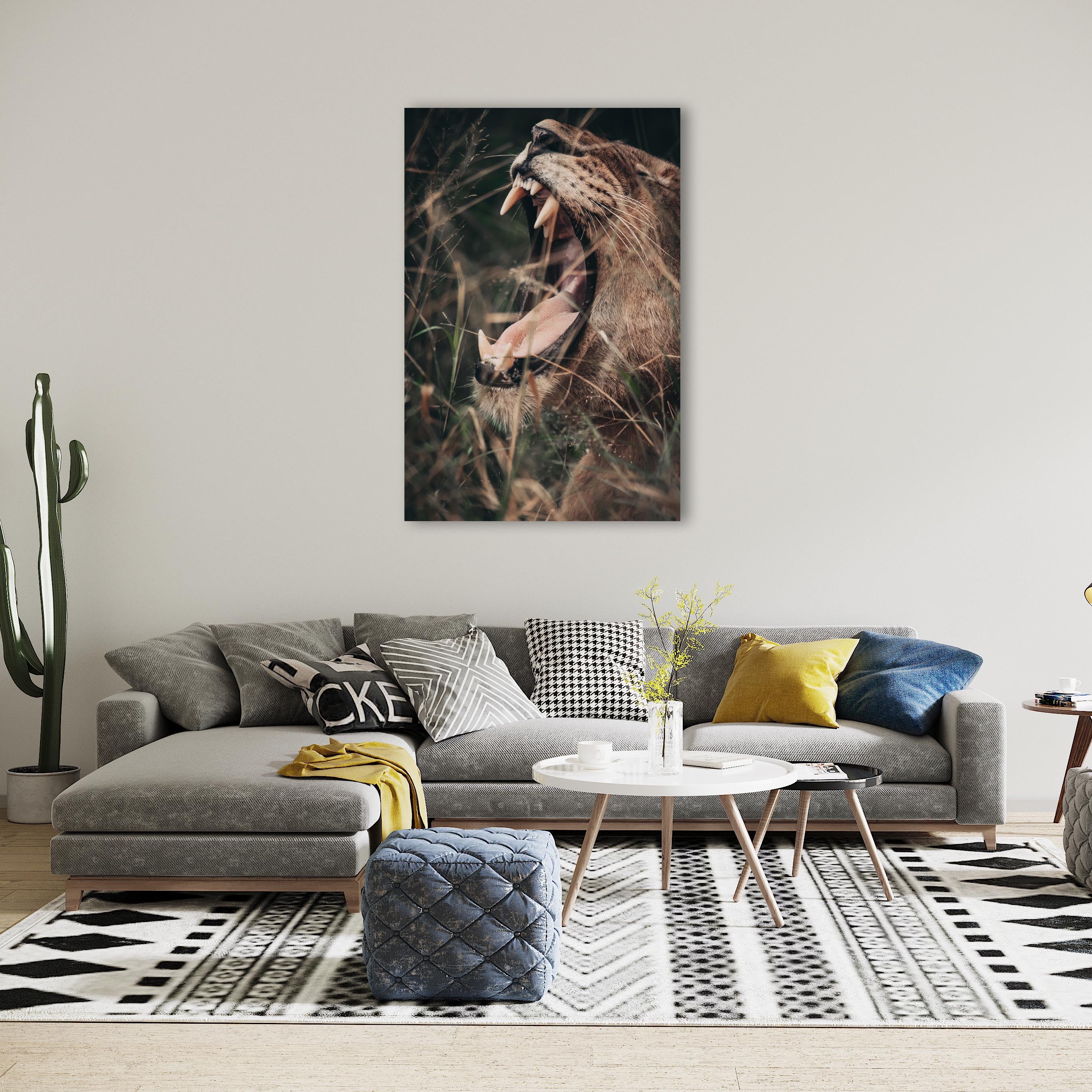 Lion Print: 11