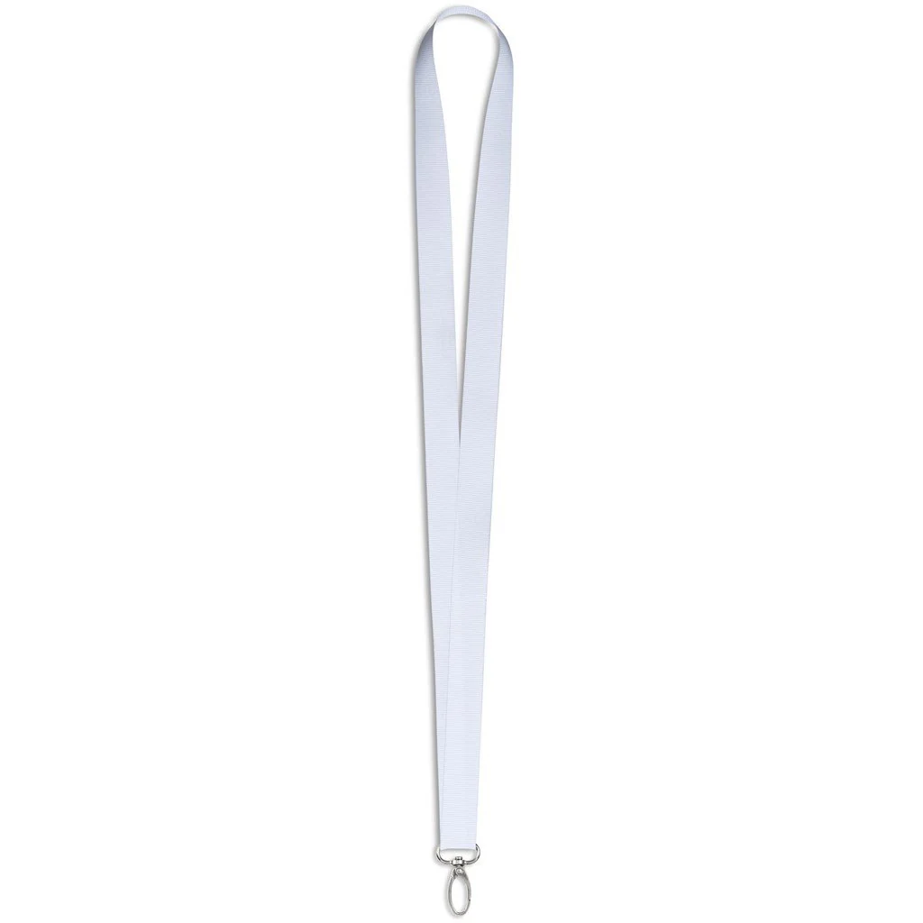 Lobster Clip Double-Sided Sublimation Petersham Lanyard - Image 2
