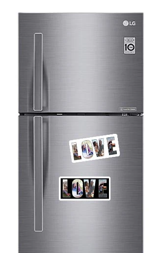 Love Photo Fridge Magnets - (PACK OF 2) - Image 2
