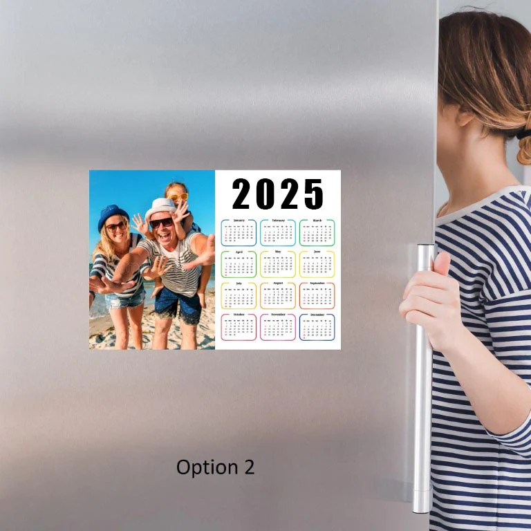 Magnetic Fridge Calendars - A5 Landscape - Image 2