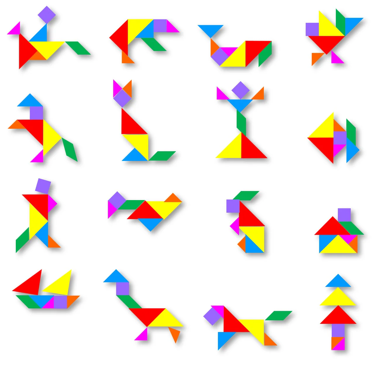 Magnetic Game (Tangram) - Image 4