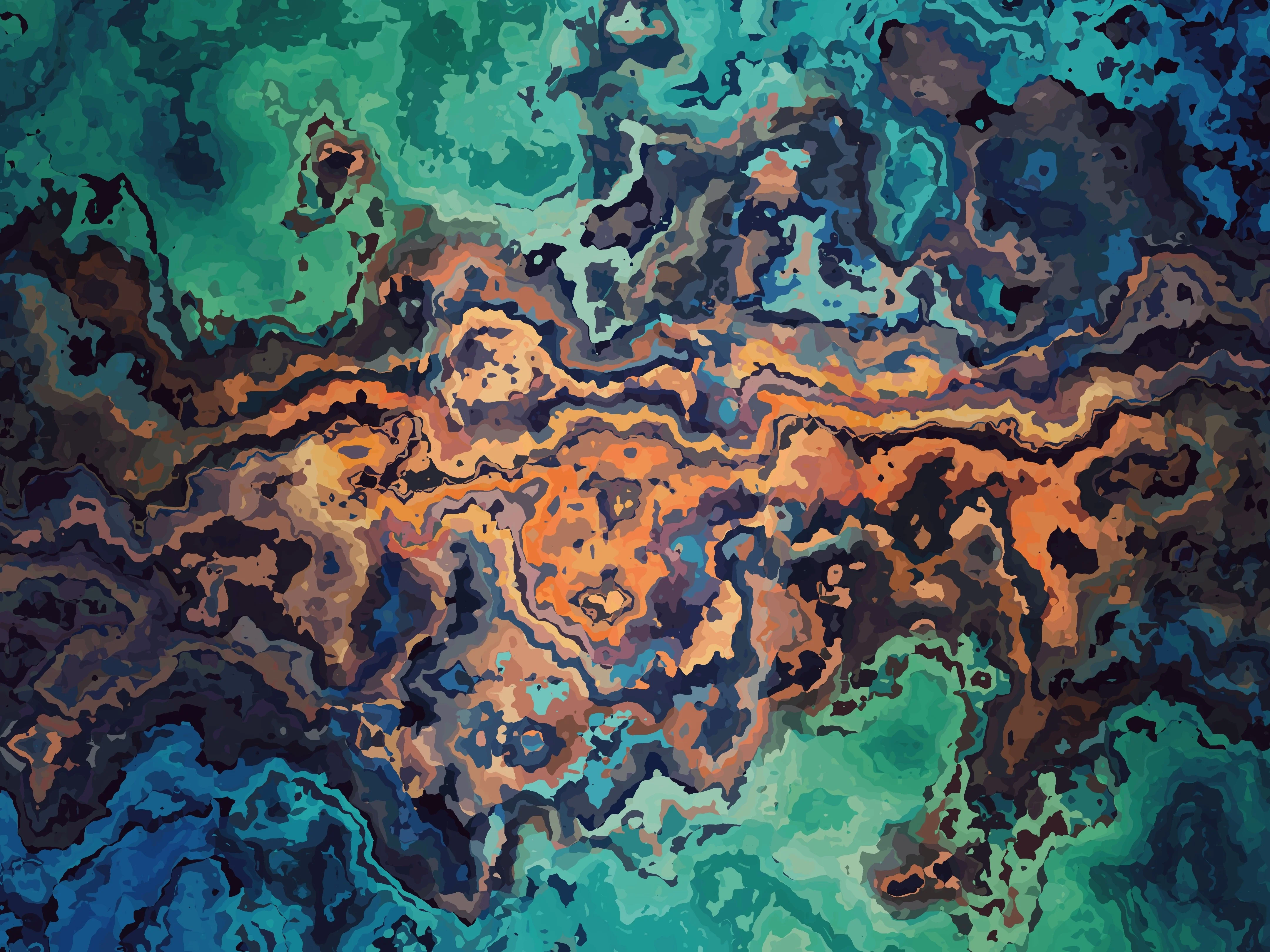 Marble canvas décor print: 1 - Image 2