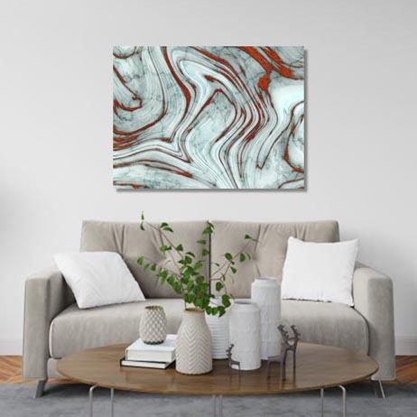 Marble canvas décor print: 2