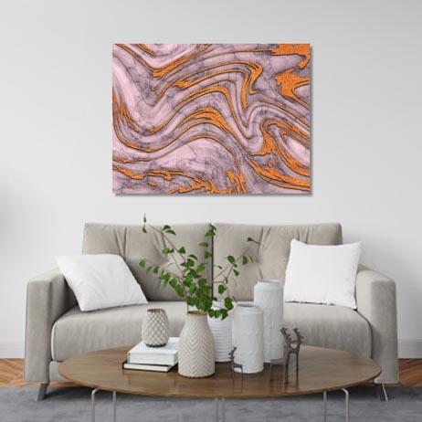 Marble canvas décor print: 9