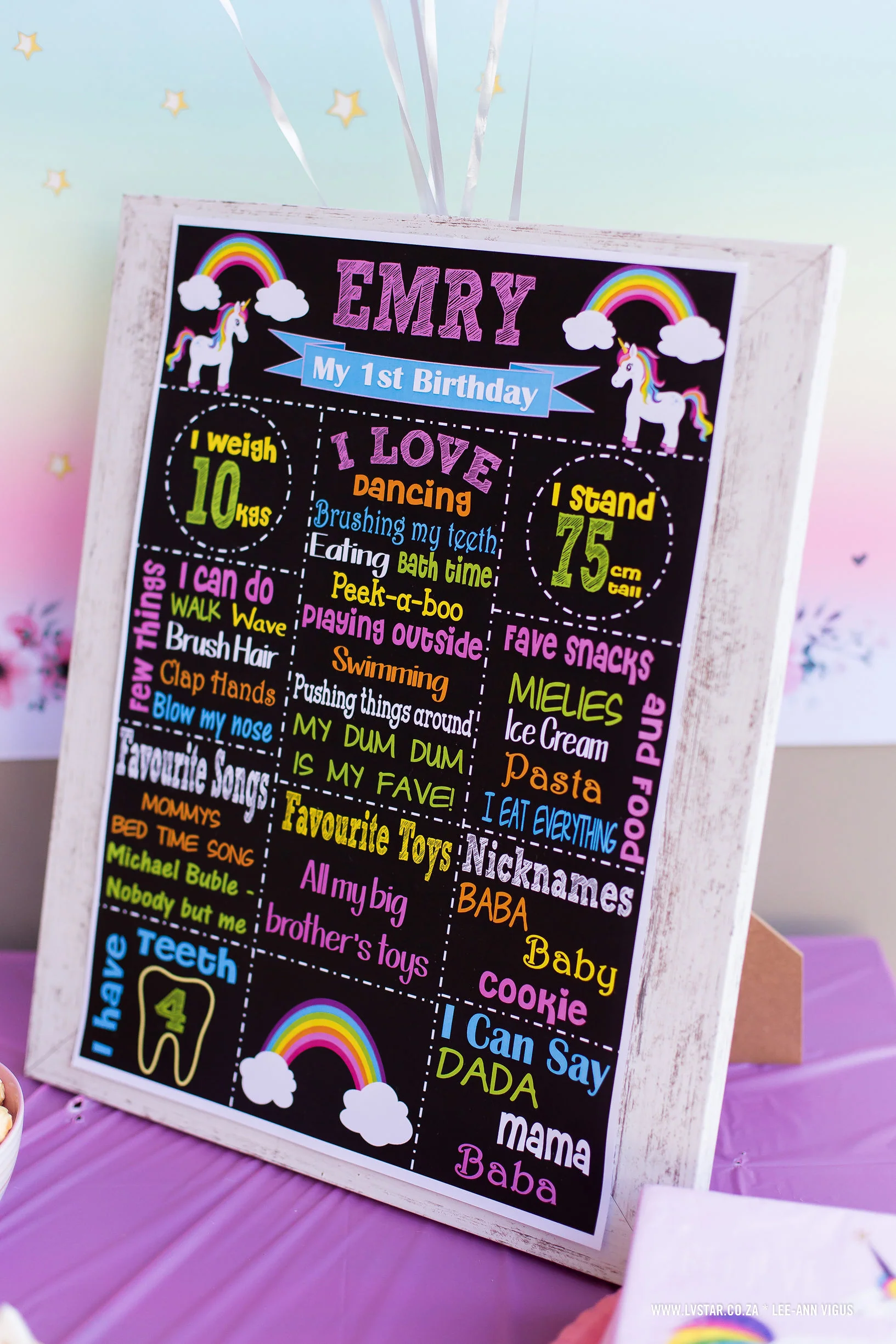 Personalised Milestone Boards - Image 5