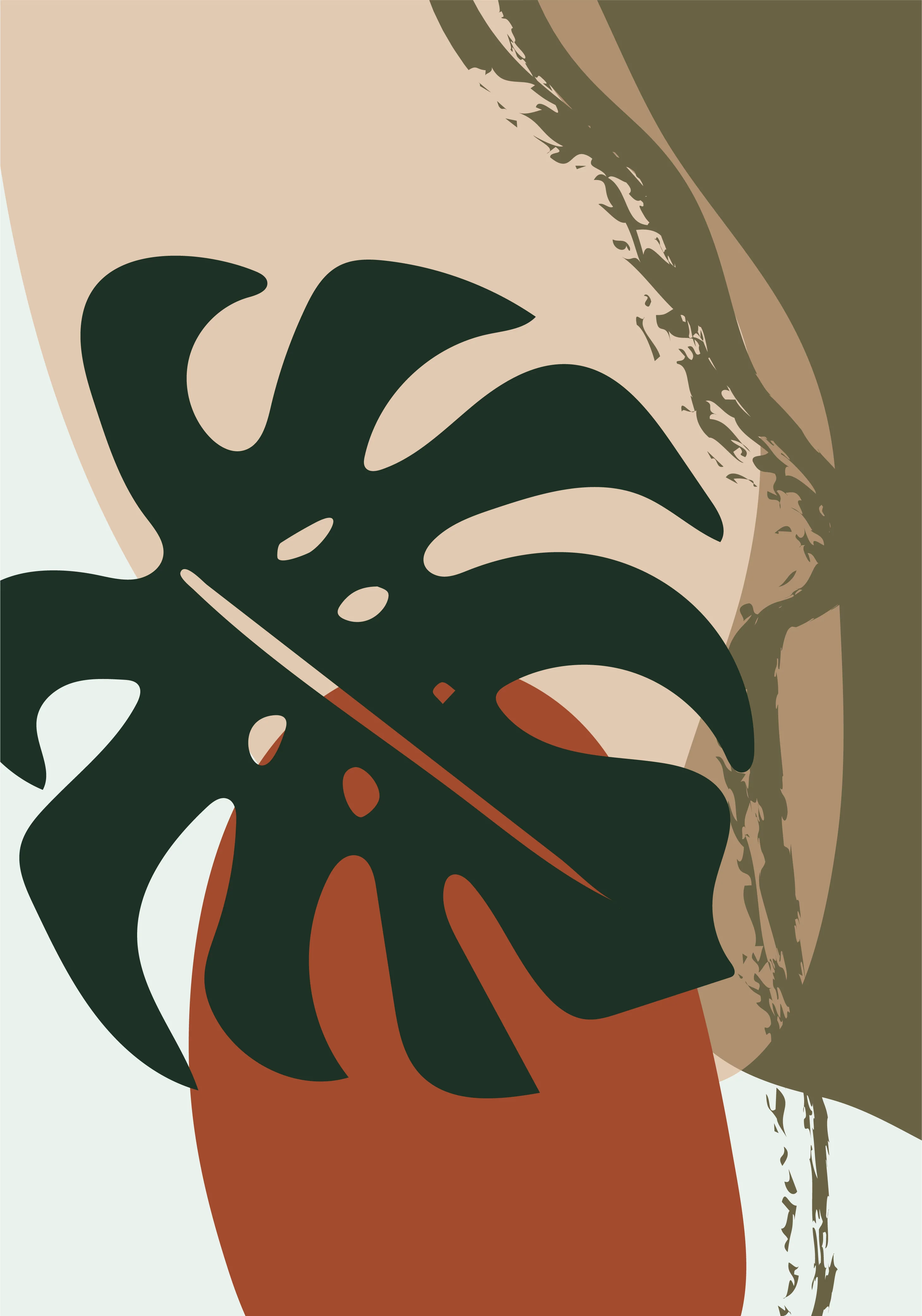 Minimalist Mid Century Wall Art - Image 2