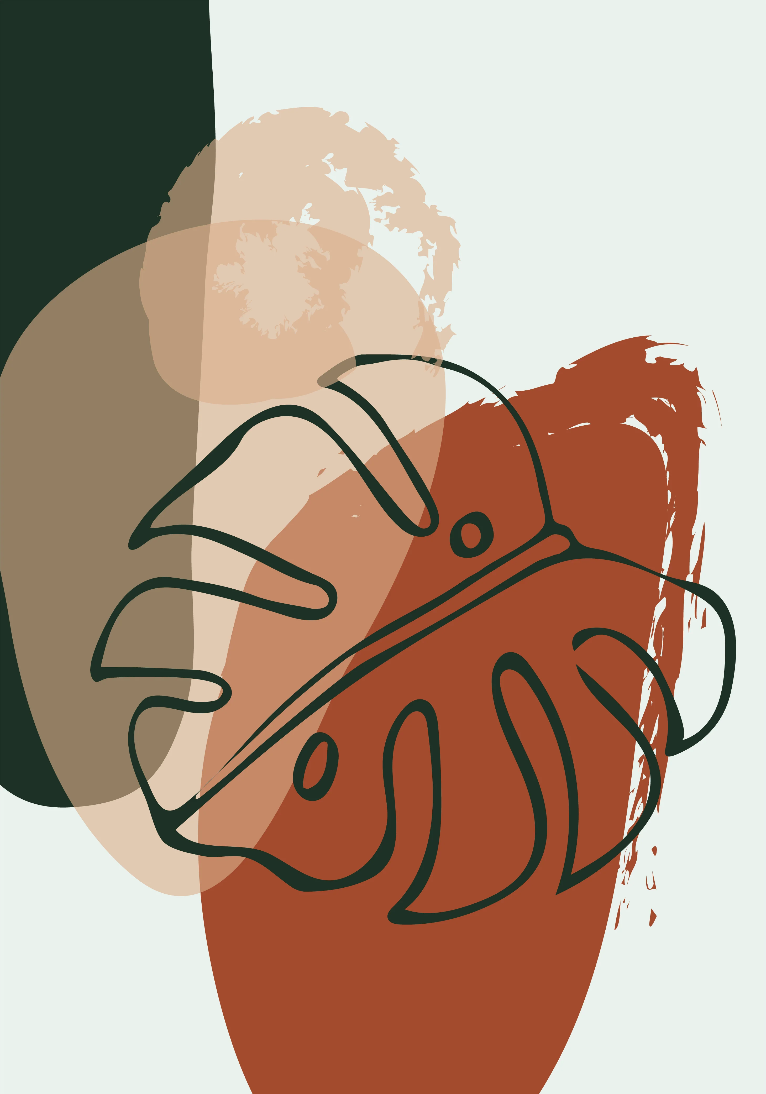 Minimalist Mid Century Wall Art - Image 4