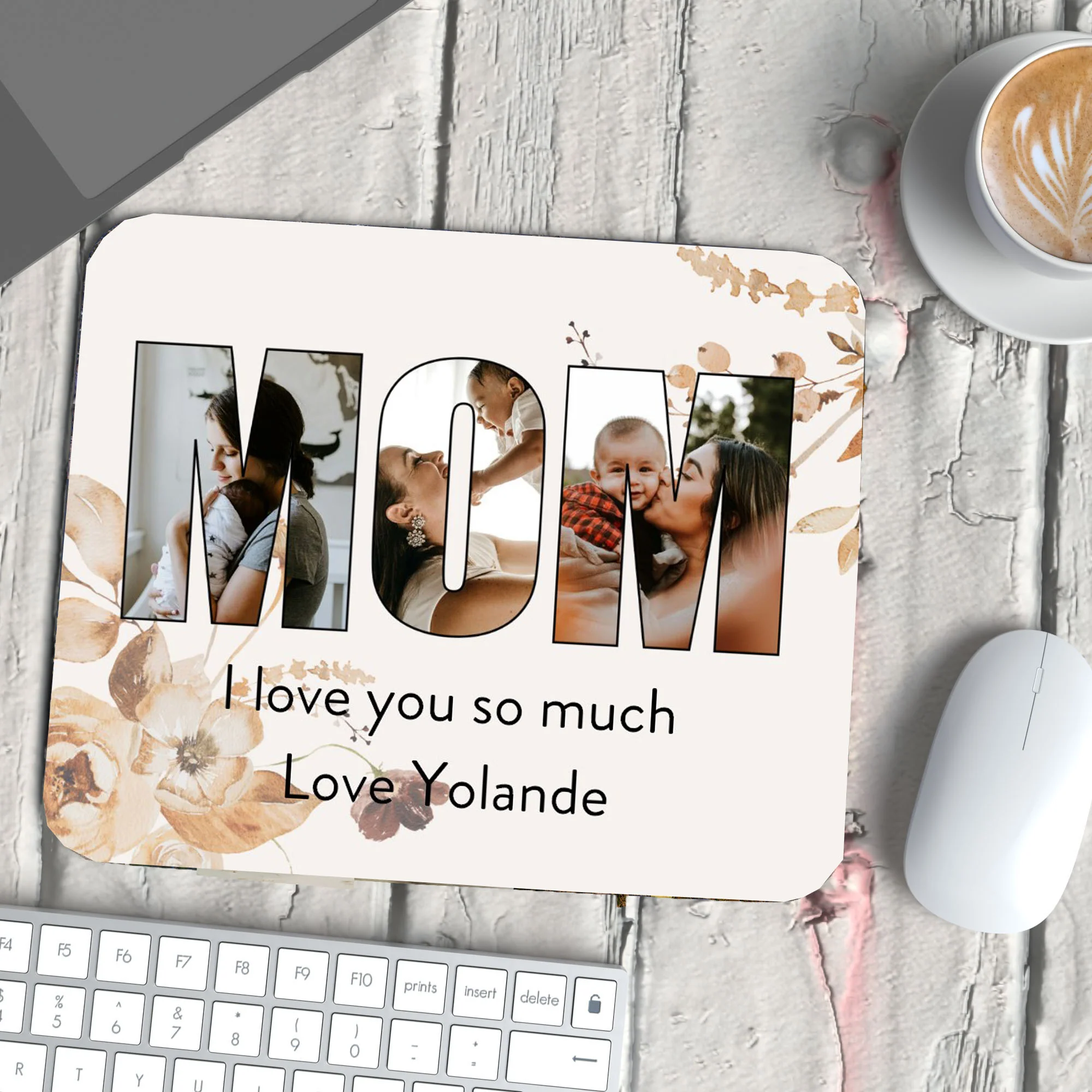 MOM Photo Collage on Acrylic, Mouse pad, Slate, Mug or Magnet - Image 3