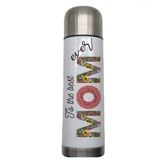 Mom - Ta The Best Mom Ever Design on Tumbler, Can, Flask, or Water bottle - Image 5