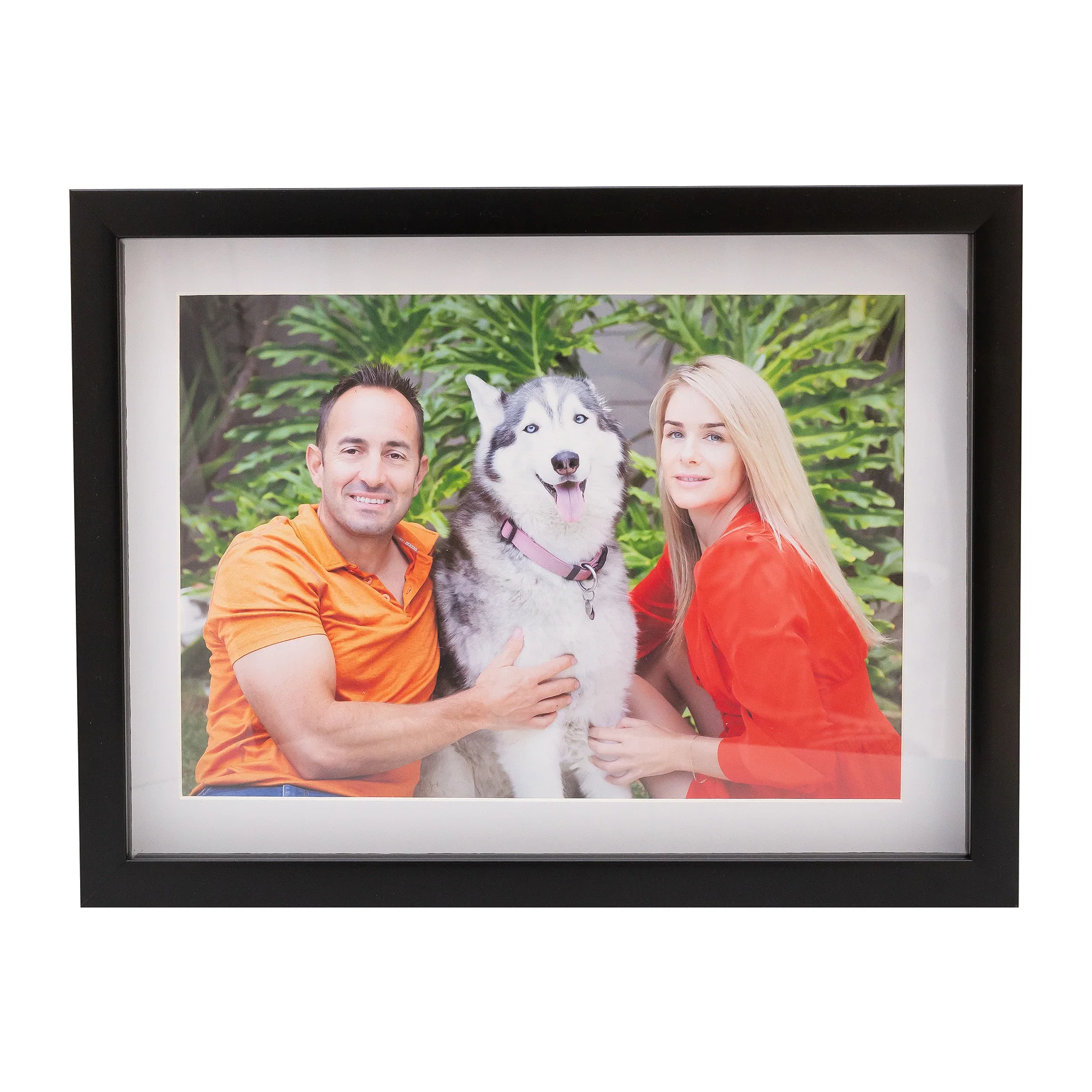 Photo Frame with your picture!- A4 21x30cm - Shadow Box - Black/White Photo Frame - Image 5