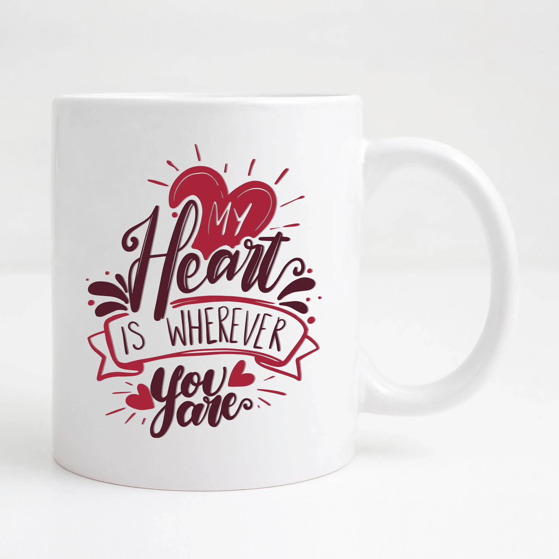 My Heart Is Wherever You Are Mug