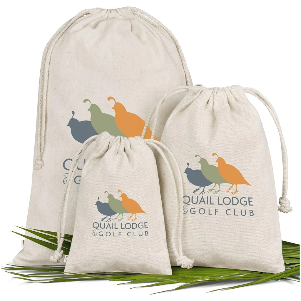 Okiyo Chikara Maxi Cotton Drawstring Pouch - Image 2
