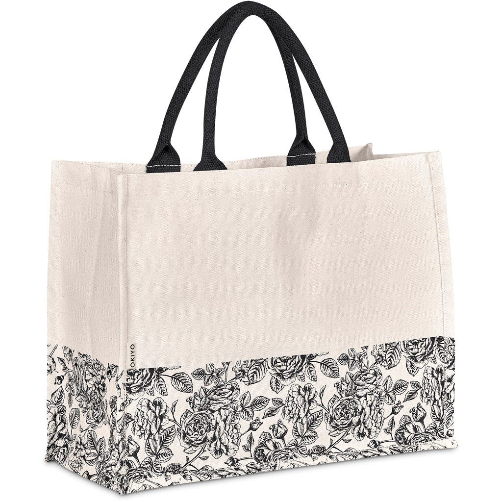 Okiyo Hana Printed Cotton Tote - Image 6