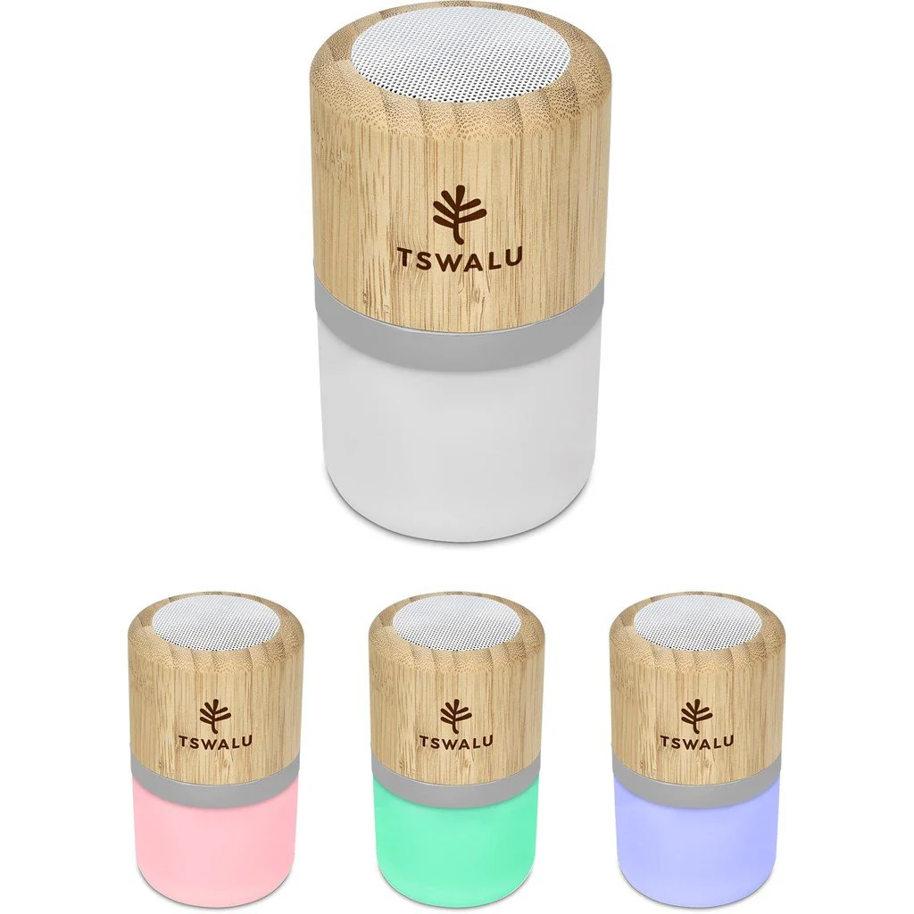 Okiyo Heiwa Bamboo Bluetooth Speaker & Night Light - Image 15